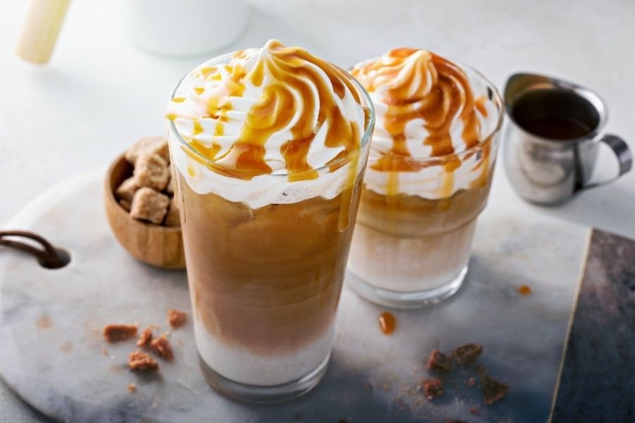 caramel frappuccino